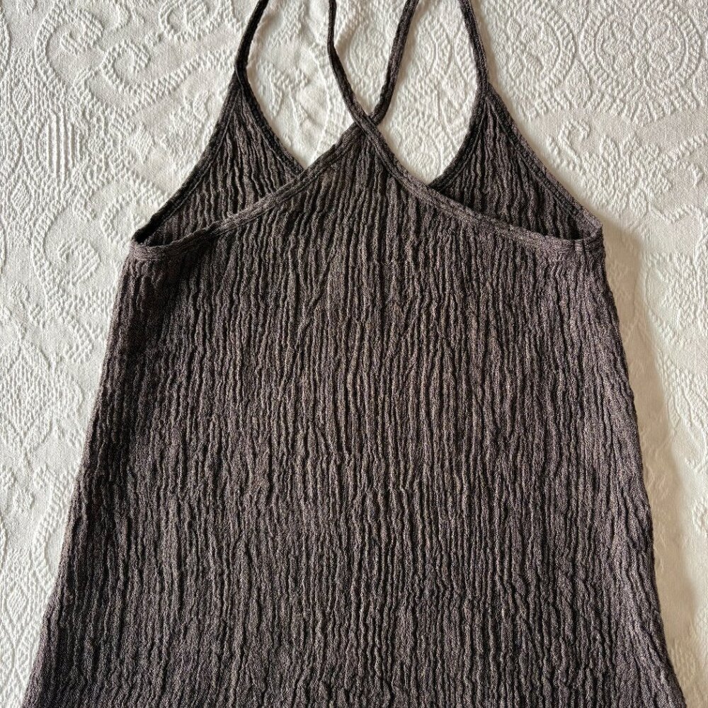 Black Crane Textured Cami in Grey - Small - Brand New w/Tags - Picture 7 of 10